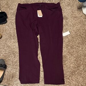 Universal Standard Deep Purple Trousers